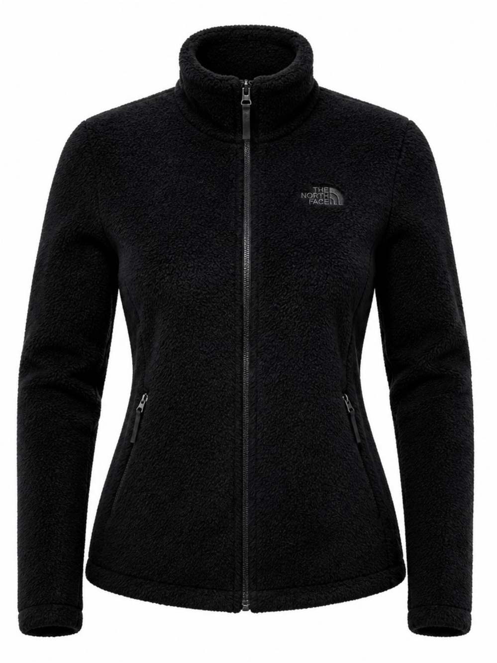 The North Face Black Sherpa Full-Zip Teddy Jacket